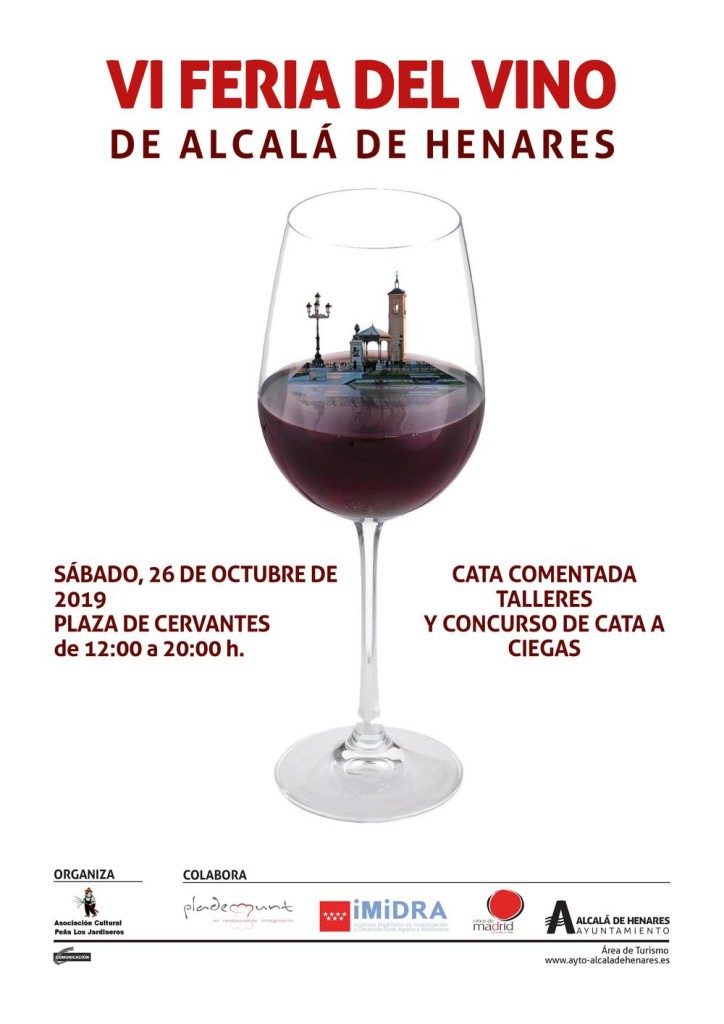 Cartel VI Feria del Vino de Alcalá de Henares
